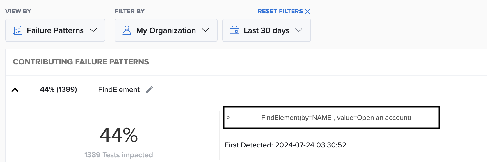 Failure Analysis enhanced decoder