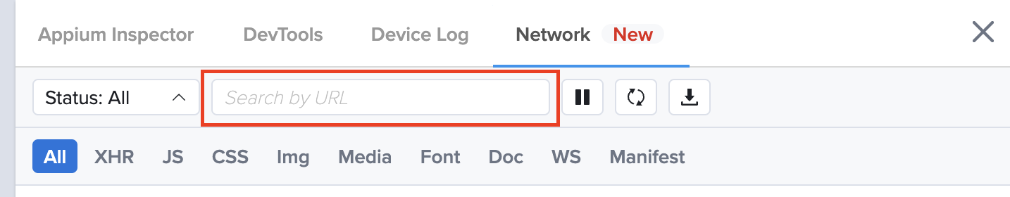 Inspect network logs